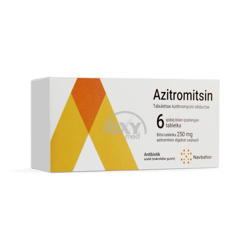 product-Azitromitsin 250 mg № 6 planshetlar